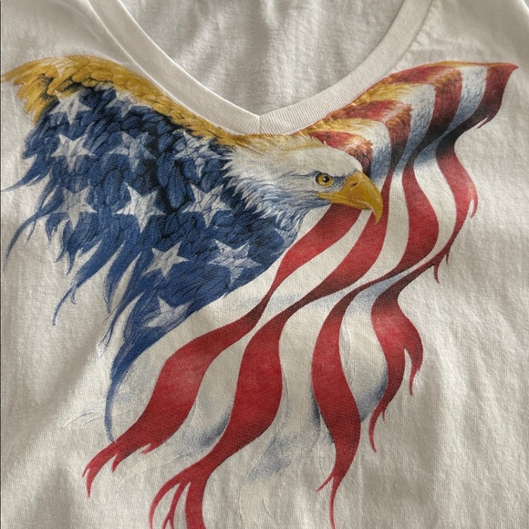American Flag Eagle tee shirt - Picture 6 of 8